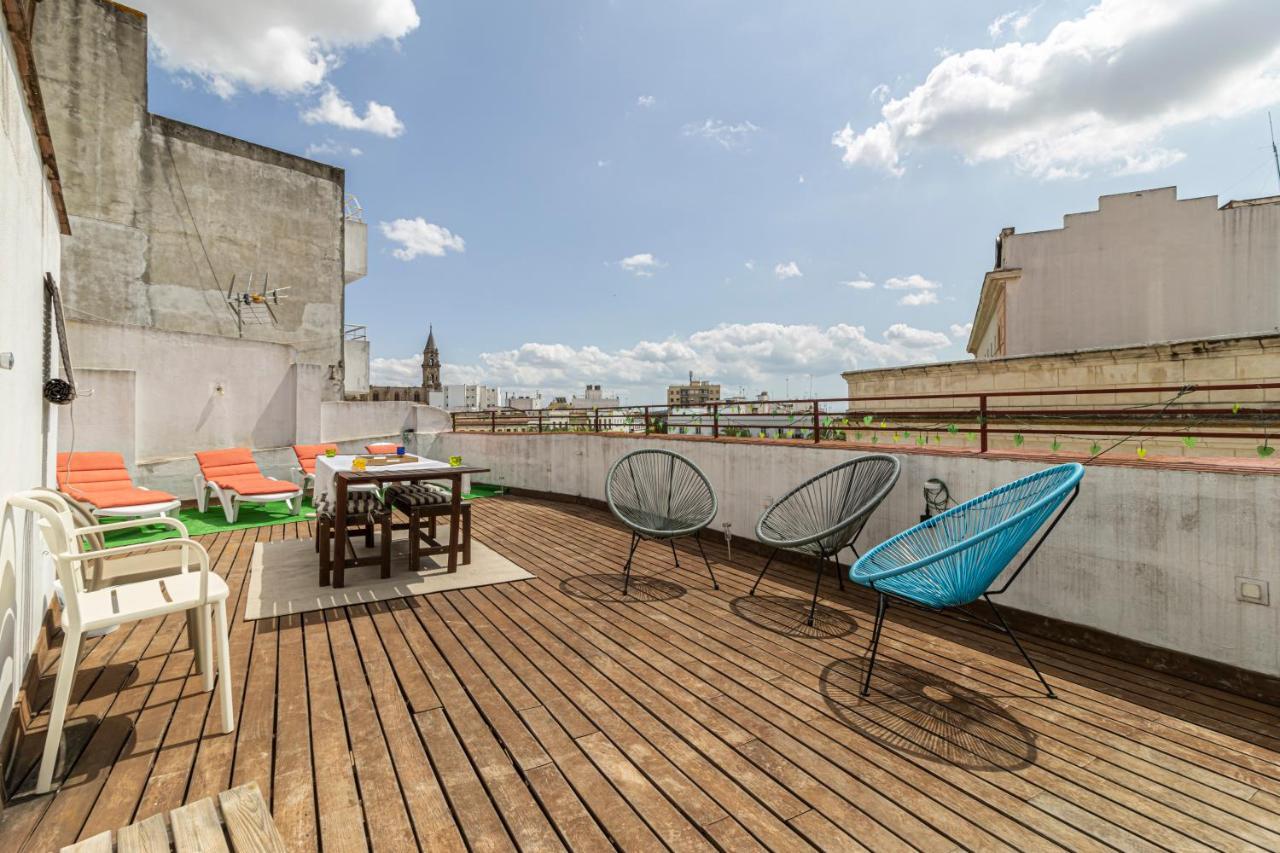 Top Atico Plaza Del Arenal - Gran Terraza - Vistas - Solarium Jerez de la Frontera Exterior photo