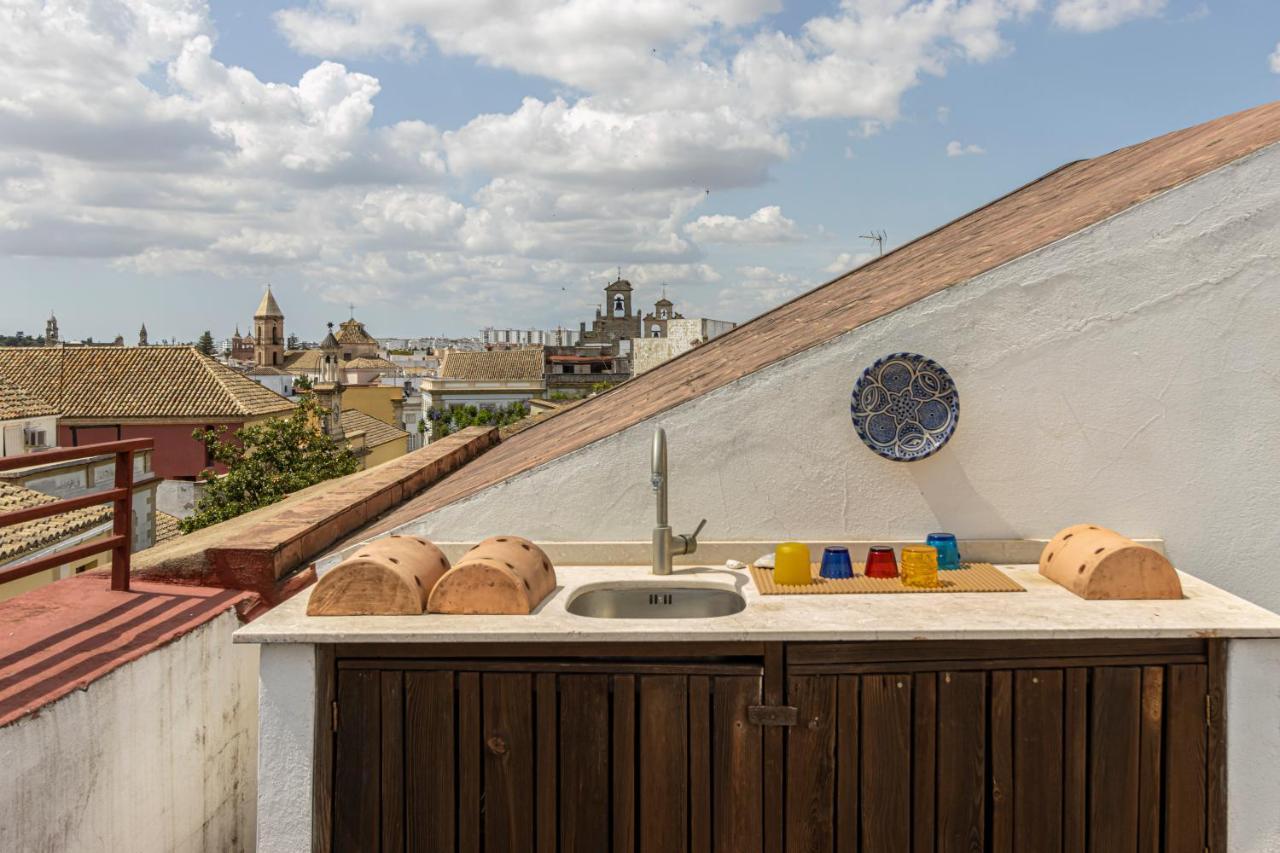 Top Atico Plaza Del Arenal - Gran Terraza - Vistas - Solarium Jerez de la Frontera Exterior photo